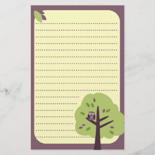 Papelería Búho Kitschy inmóvil