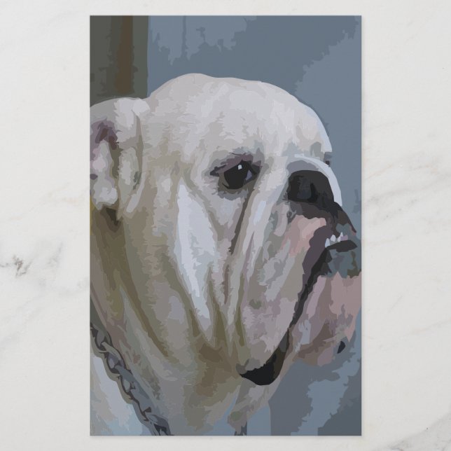 Papelería bulldog (Anverso)