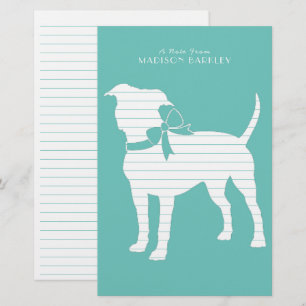 Papelería Bulldog americano Staffordshire Pit Puppy