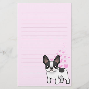 Papelería Bulldog francés amor
