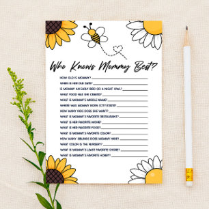 Papelería Bumble Honey Bee quien conoce a mi mami juego de B