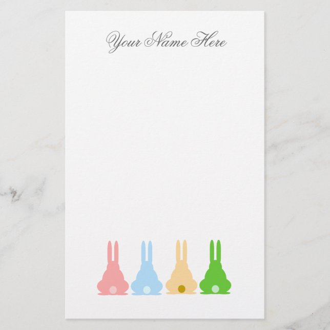 Papelería Bunnies (Anverso)