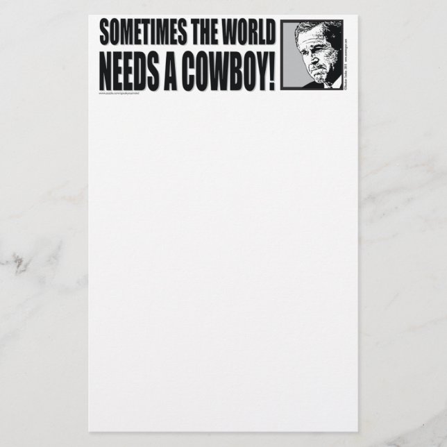 Papelería BUSH: BOCINA-Blanco (Anverso)