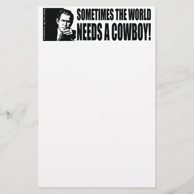 Papelería Bush Cowboy (Anverso)