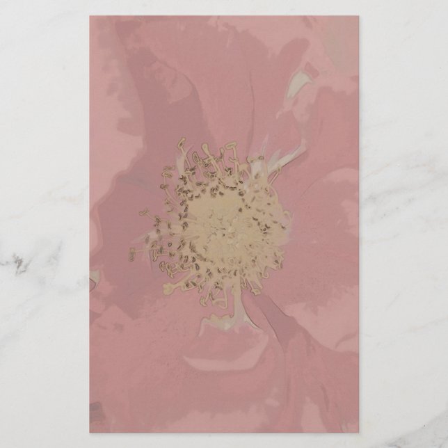 Papelería Bush Rosas DullPastel (Anverso)