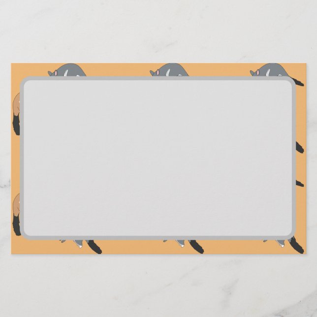 Papelería Bushy Tail Possums (Anverso)