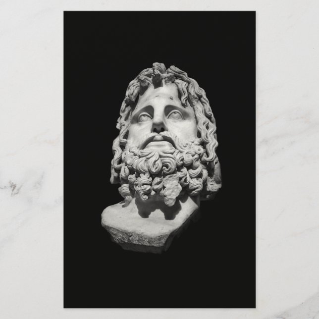 Papelería Busto grecorromano (Anverso)