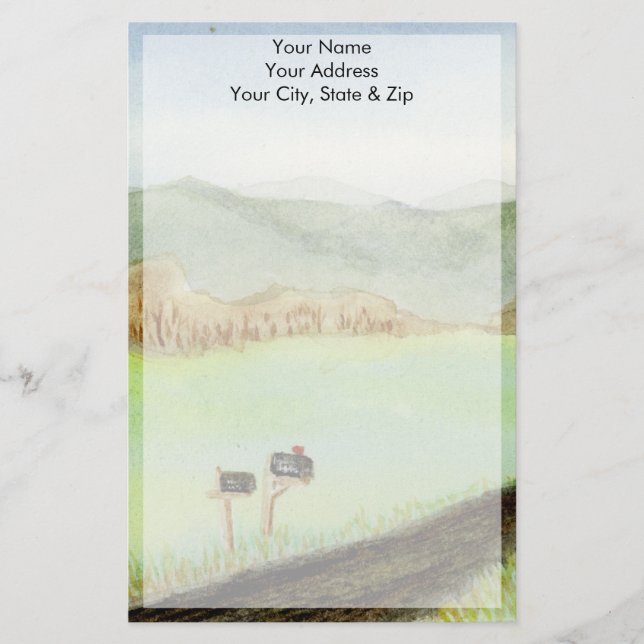 Papelería Buzones rurales (Anverso)