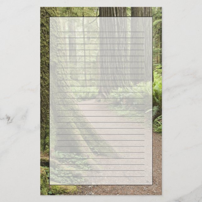Papelería CA, Parque Estatal Jedediah Smith, Simpson-Reed (Anverso)