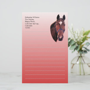 Papelería Caballo de castaño