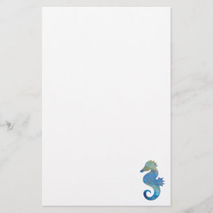 Papelería Caballo de mar del ópalo inmóvil
