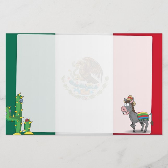 Papelería Caballo de Rodeo Vaquero (Anverso)