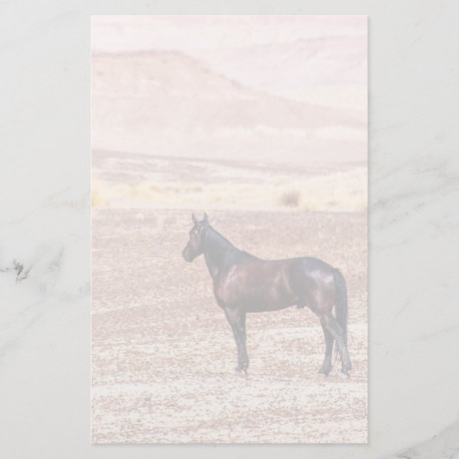 Papelería Caballo desierto P8664 (Anverso)