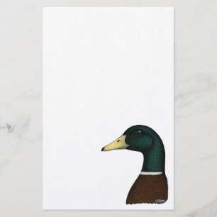 Papelería Cabeza de Drake del pato silvestre