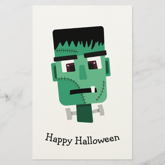 Papelería Cabeza de Frankenstein Monster (Anverso)