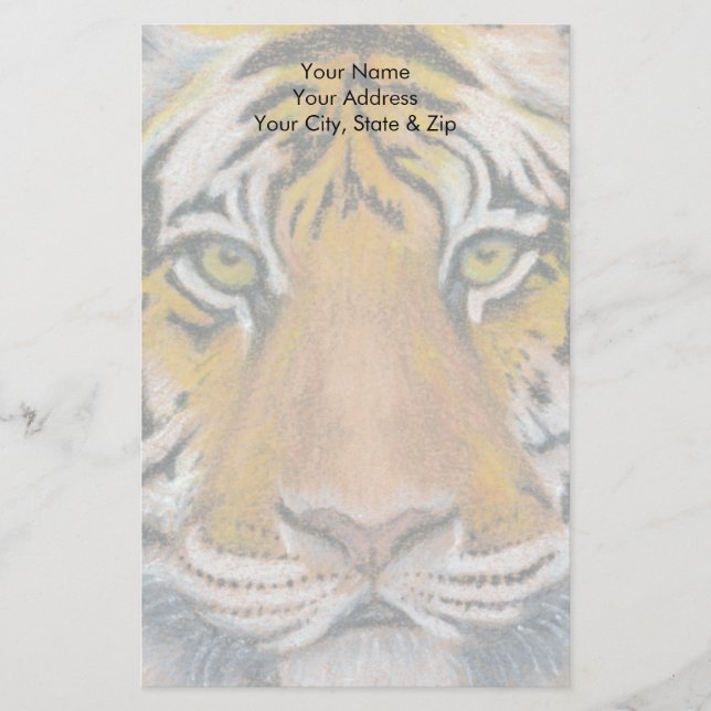 Papelería Cabeza de tigre (Anverso)