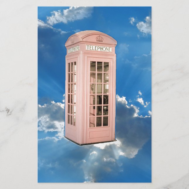 Papelería cabina telefónica (Anverso)