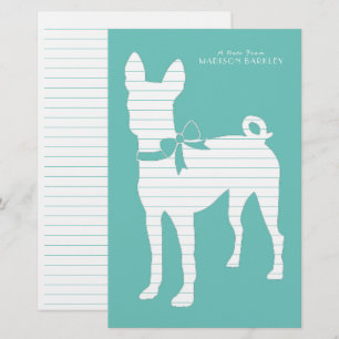 Papelería Cachorro de perro de Basenji