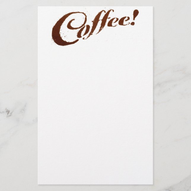 Papelería Café Café Molido - Bloc de notas (Anverso)