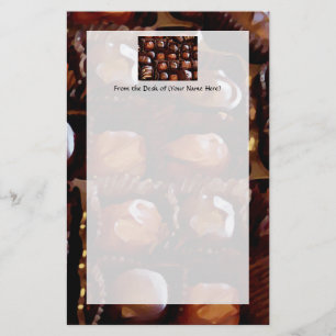 Papelería Caja de chocolates, caramelo de chocolate de la