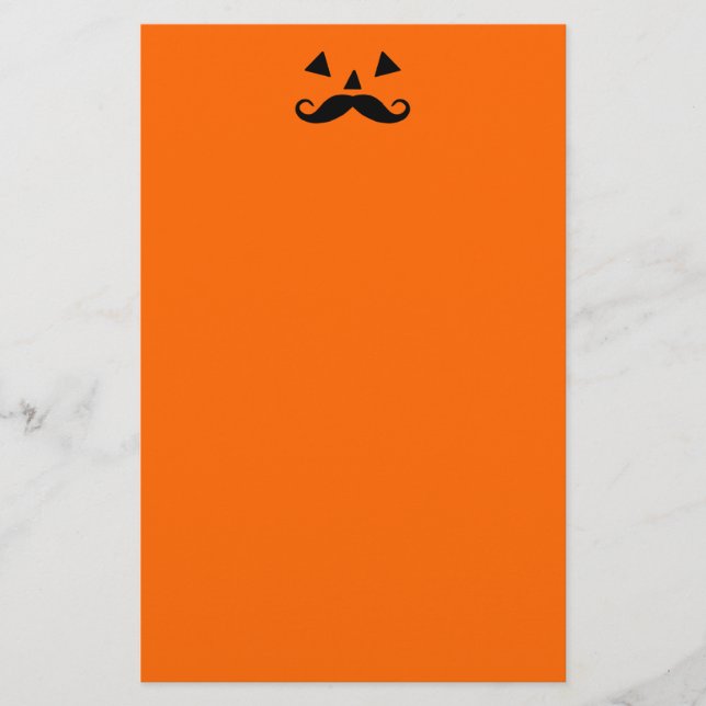 Papelería Calabaza Bigote (Anverso)