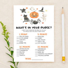 Papelería Calabaza de Halloween ¿Qué hay en el juego de Baby