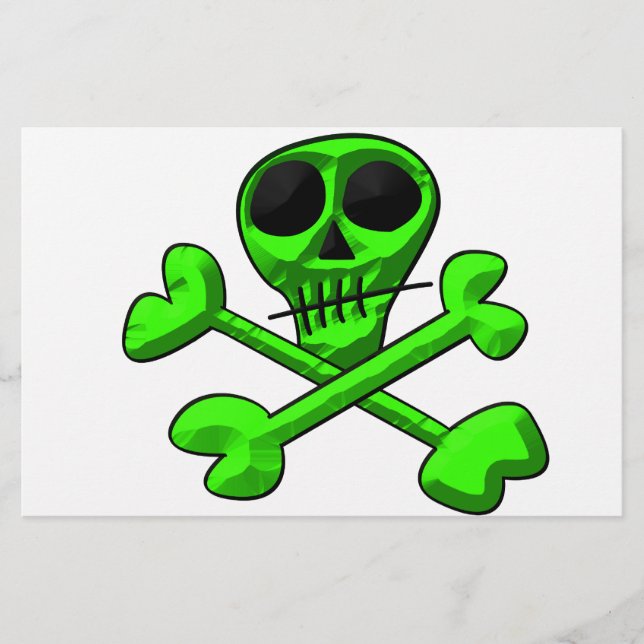 Papelería Calavera (Anverso)