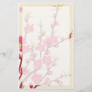 Papelería Calendario floral de Kawarazaki Shodo para cerezos