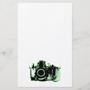 PAPELERÍA CÁMARA DE VISION DE LA RADIOGRAFÍA - VERDE