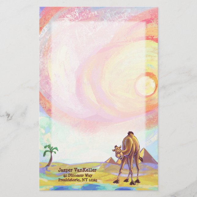 Papelería Camel Stationery (Anverso)