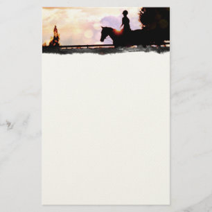 Papelería Camino al atardecer