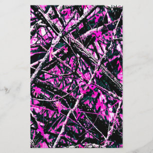 Papelería Camo rosa "real"