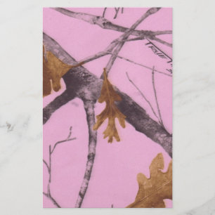 Papelería Camo rosado