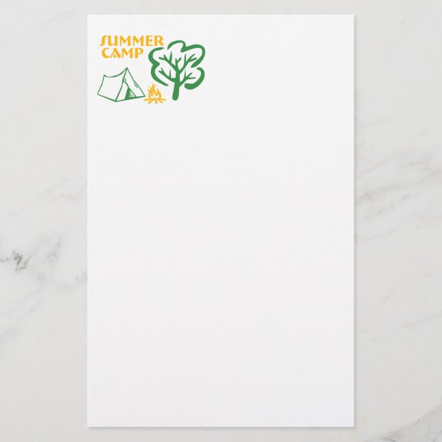 Papelería Campo de verano (Anverso)