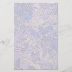 Papelería Camuflaje contra la flor azul