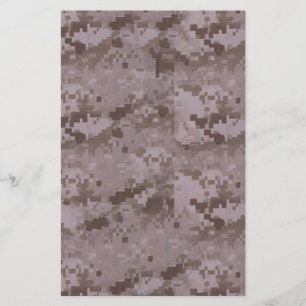 Papelería Camuflaje del desierto digital