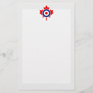 Papelería Canadiense Maple Leaf Roundel Mod CANADA