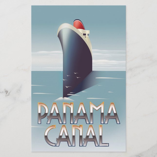 Papelería Canal de Panamá (Anverso)