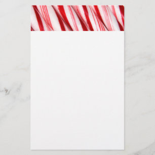 Papelería Candy Canes Stationery