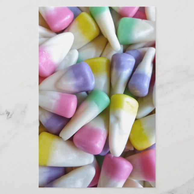 Papelería Candy Corn de Pascua (Anverso)