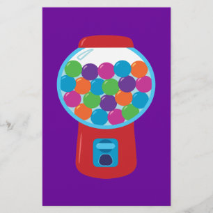 Papelería Candy Gumball Machine