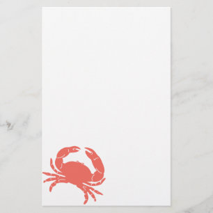 Papelería Cangrejo coralino