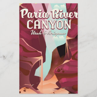 Papelería Cañón del río Paria, Utah y Arizona