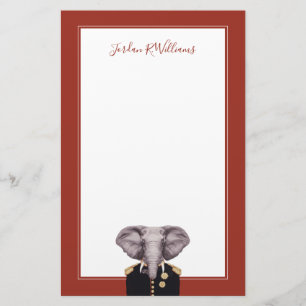 Papelería Capitán Elephant el   añade su nombre