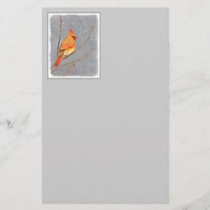 Papelería Cardenal sobre pintura de bifurcaciones - Arte de 