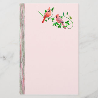 Papelería Cardenales hermosos