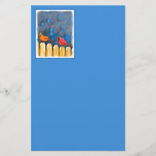 Papelería Cardenales sobre pintura de vallas - Arte original