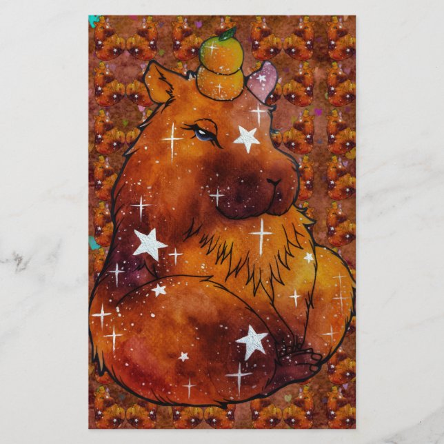 Papelería Carpincho llamado Dream (Anverso)