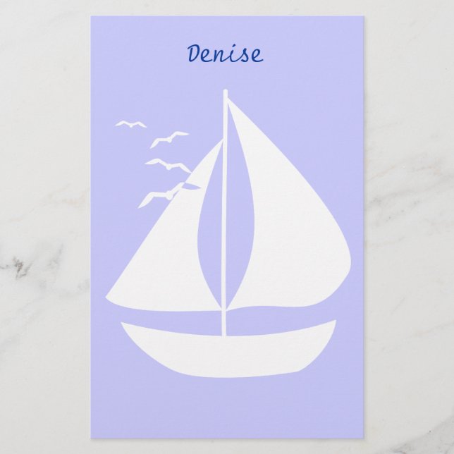 Papelería Carreras blancas (Anverso)