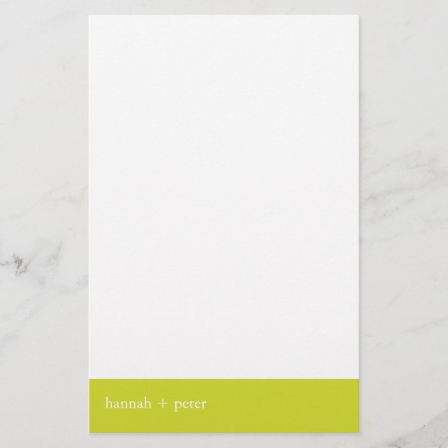 Papelería Cartel de Chartreuse: Stationery (Anverso)